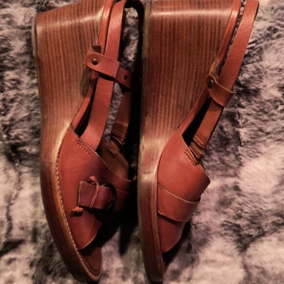 Trask & Co Sling Wedge Sandal Women's - Picture 4 of 6